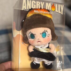 ANGRY MOLLY 20TH ANNIVERSARY LIMITED EDITION PLUSH BNIB